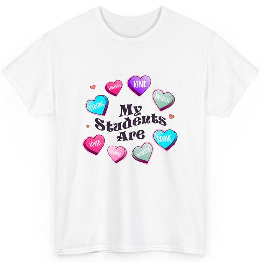 My Students Are teacher appreciation T-Shirt White product mockup