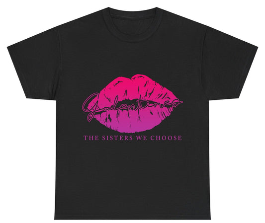 Galentines the Sisters We Choose galentine's day Youth T-Shirt Black product mockup