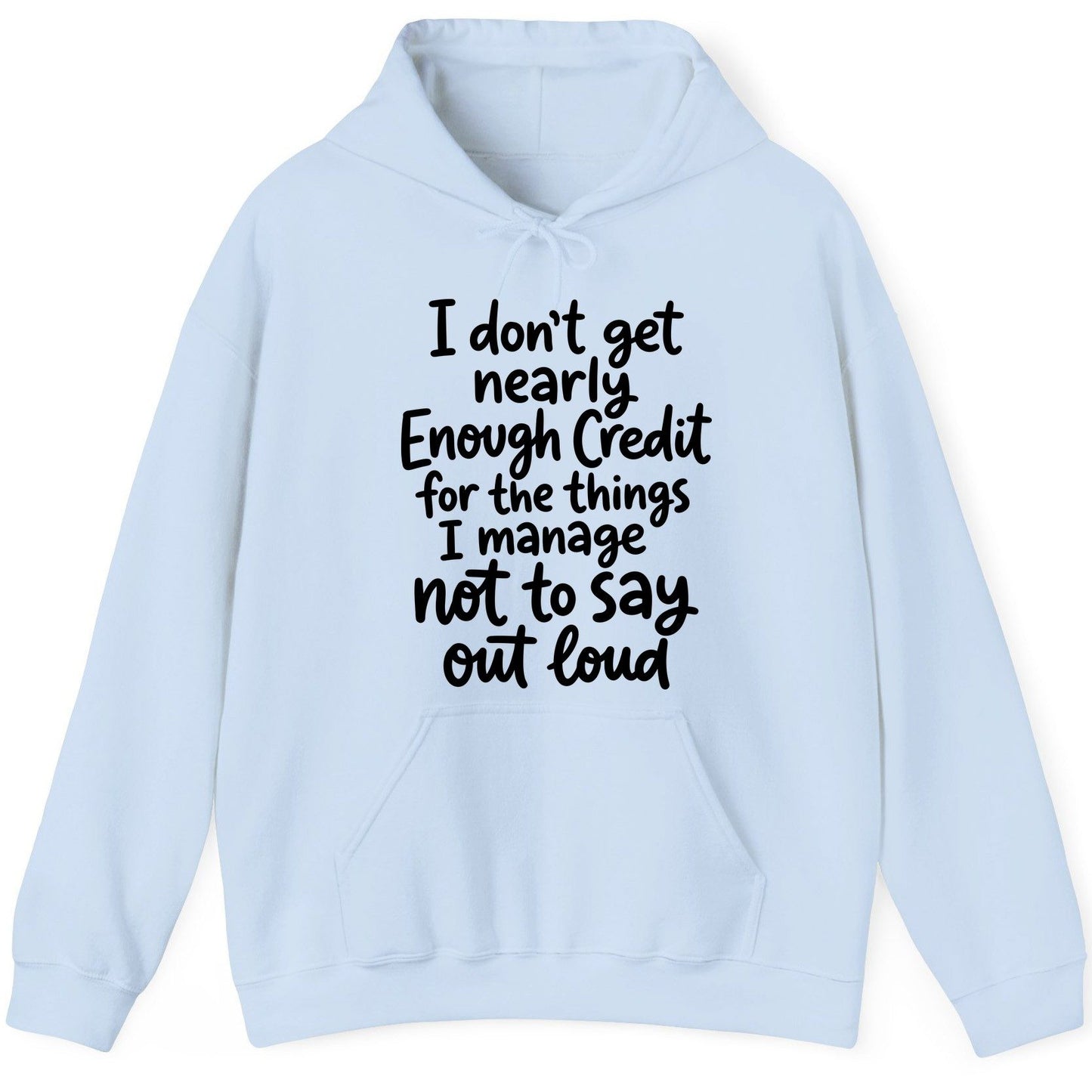 Abstract Scattered Seeds Pattern abstract pattern Hoodie Light Blue product mockup