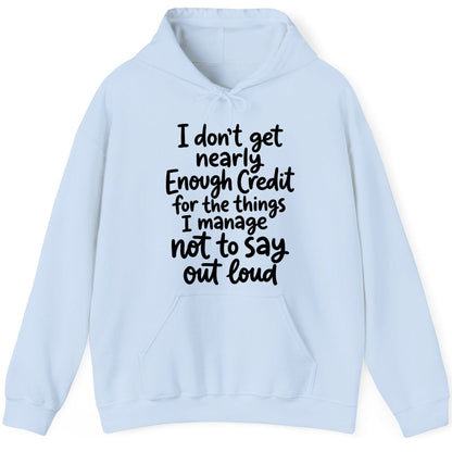 Abstract Scattered Seeds Pattern abstract pattern Hoodie Light Blue product mockup