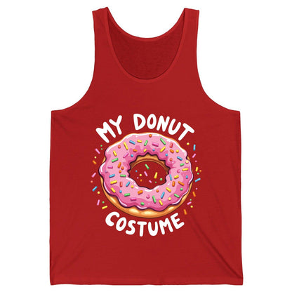 My Donut Costume donut Tank Top Red product mockup