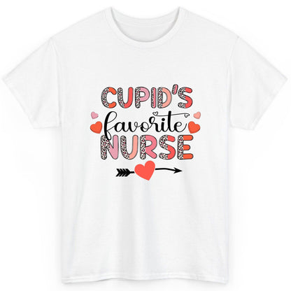 Cupid's Favorite Nurse nurse T-Shirt White product mockup