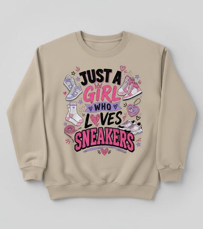 Sneakers Sneaker Collectors Sweatshirt - product mockup - Sand