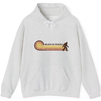 Believe in Yourself bigfoot Hoodie Ash product mockup