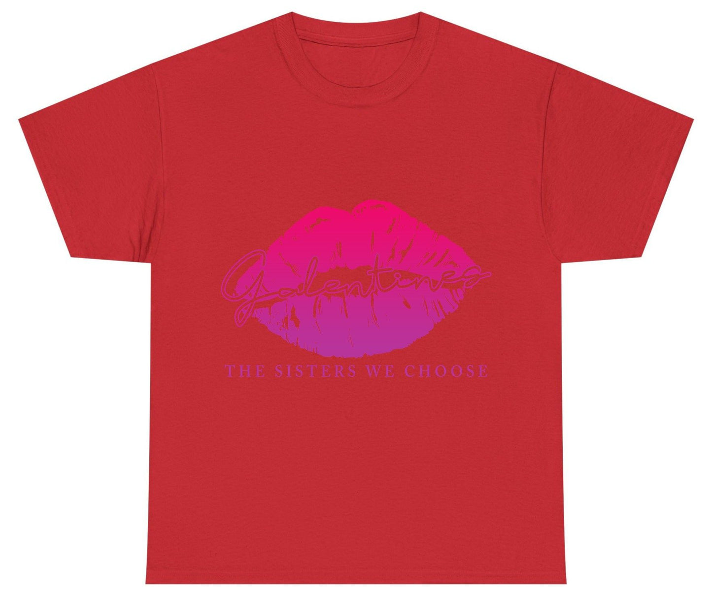 Galentines the Sisters We Choose galentine's day Youth T-Shirt Red product mockup