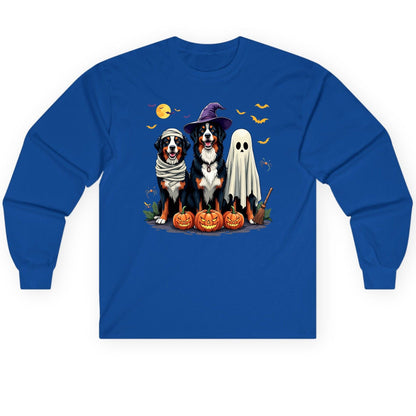 Halloween Bernese Mountain Dogs bernese mountain dog Long Sleeve Tee Royal product mockup