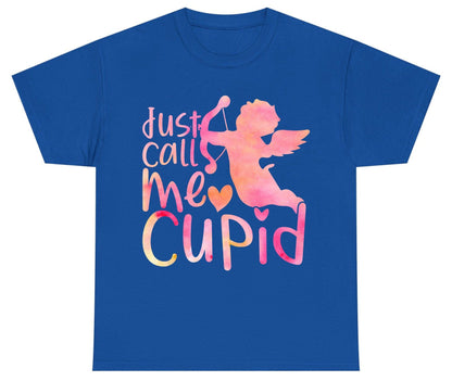 Just Call Me Cupid cupid Youth T-Shirt Royal product mockup