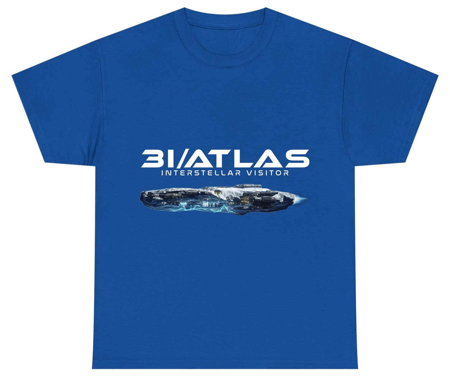 31 Atlas Interstellar Visitor sci-fi spaceship Youth T-Shirt Royal product mockup