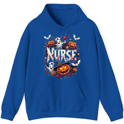 Nurse Halloween nurse Hoodie Royal product mockup