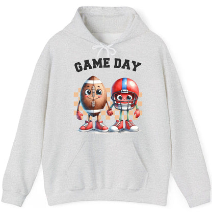 Game Day american football Hoodie Ash product mockup