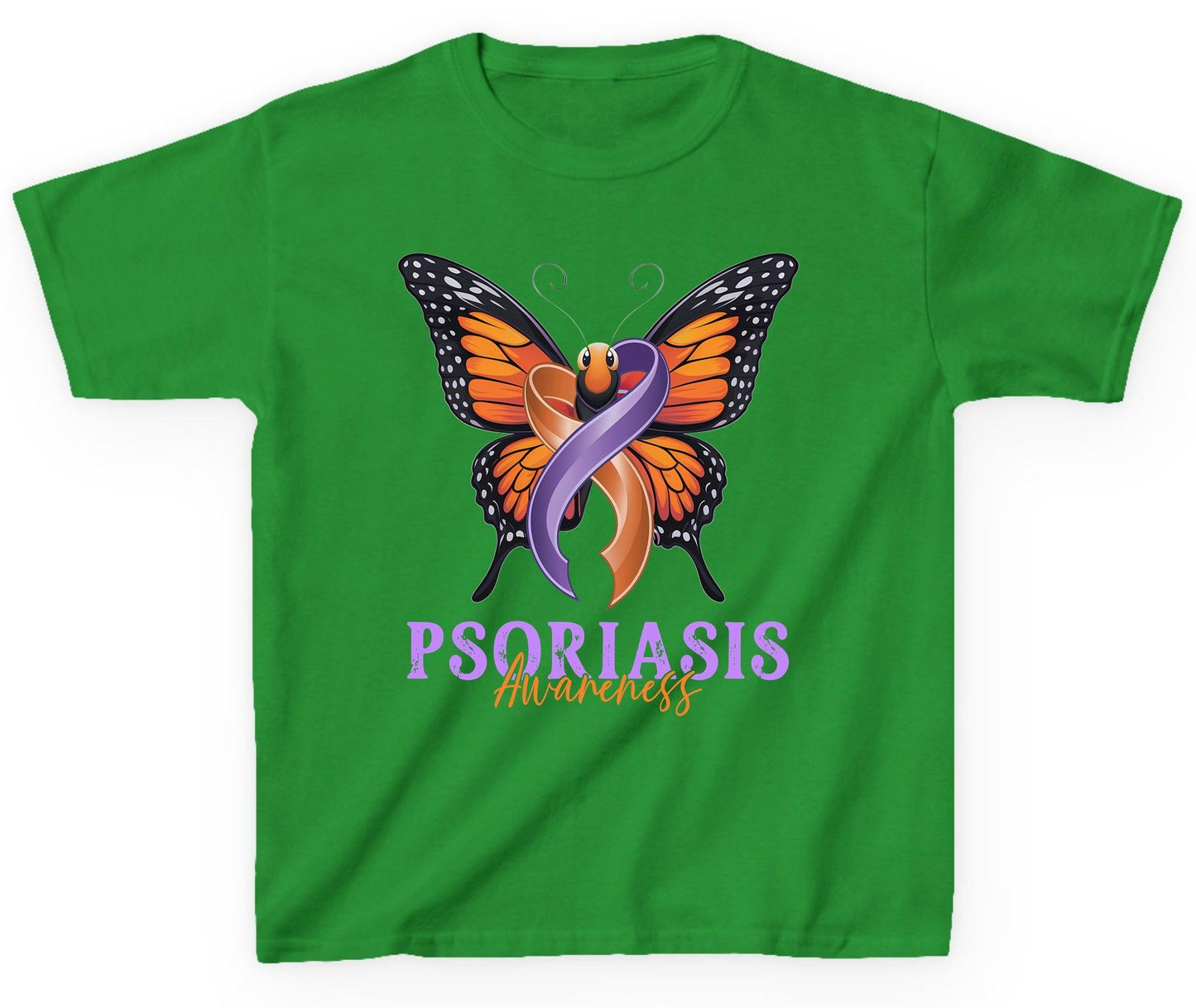 Psoriasis Awareness psoriasis awareness Youth T-Shirt Irish Green product mockup
