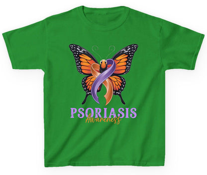Psoriasis Awareness psoriasis awareness Youth T-Shirt Irish Green product mockup