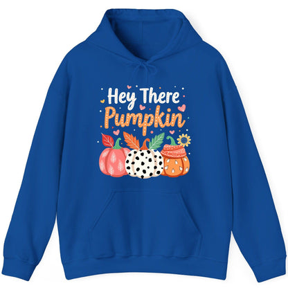Hey There Pumpkin fall pumpkins Hoodie Royal product mockup