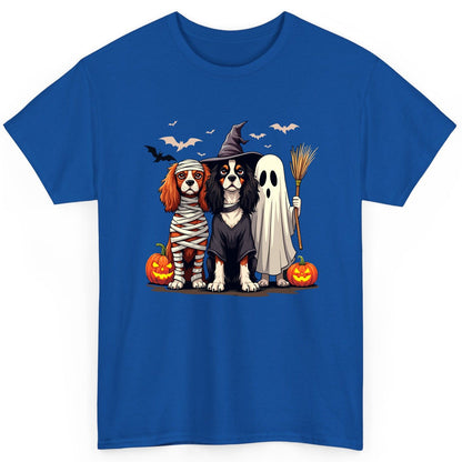 Cavalier Spaniel Halloween Dogs cavalier king charles spaniel T-Shirt Royal product mockup