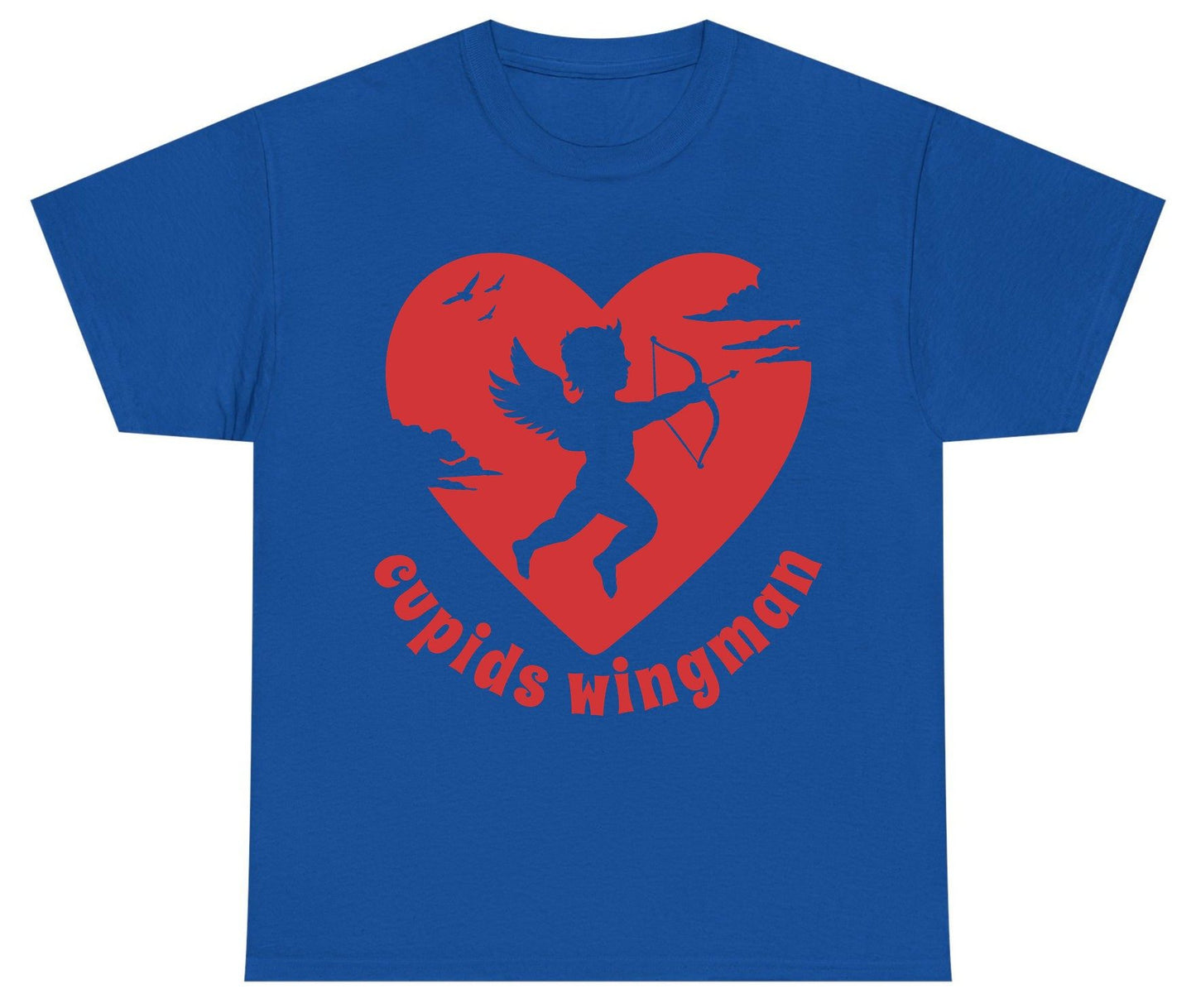 Cupids Wingman cupid Youth T-Shirt Royal product mockup