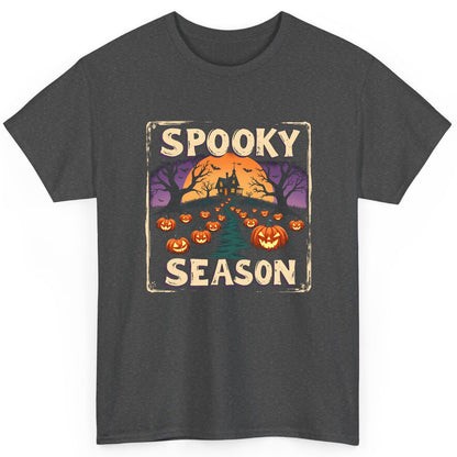 Spooky Season Halloween T-Shirt Dark Heather product mockup
