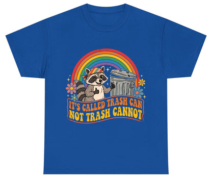 It's Called Trash Can Not Trash Cannot raccoon Youth T-Shirt Royal product mockup