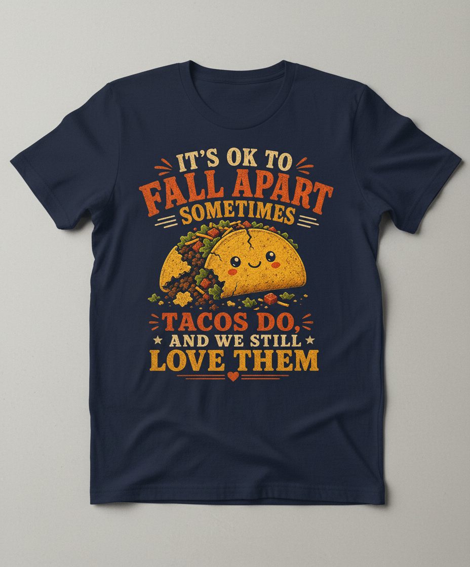 AND WE STILL LOVE THEM T-Shirt - product mockup - Navy