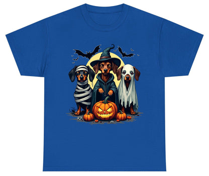 Dachshund Halloween Costumes dachshunds Youth T-Shirt Royal product mockup