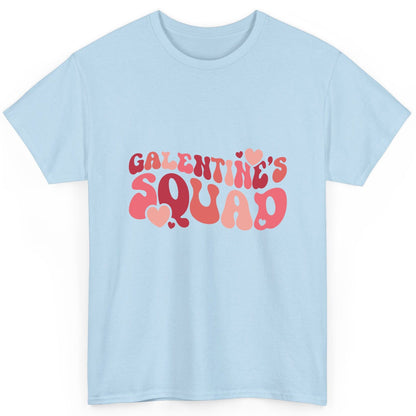 Galentine's Squad galentine's day T-Shirt Light Blue product mockup