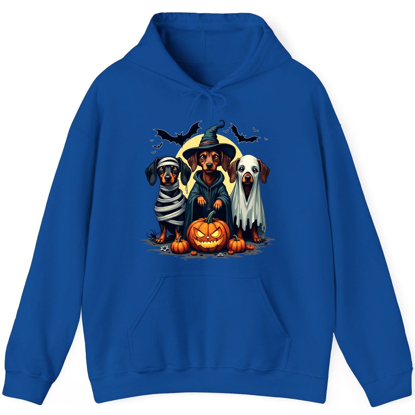 Dachshund Halloween Costumes dachshunds Hoodie Royal product mockup