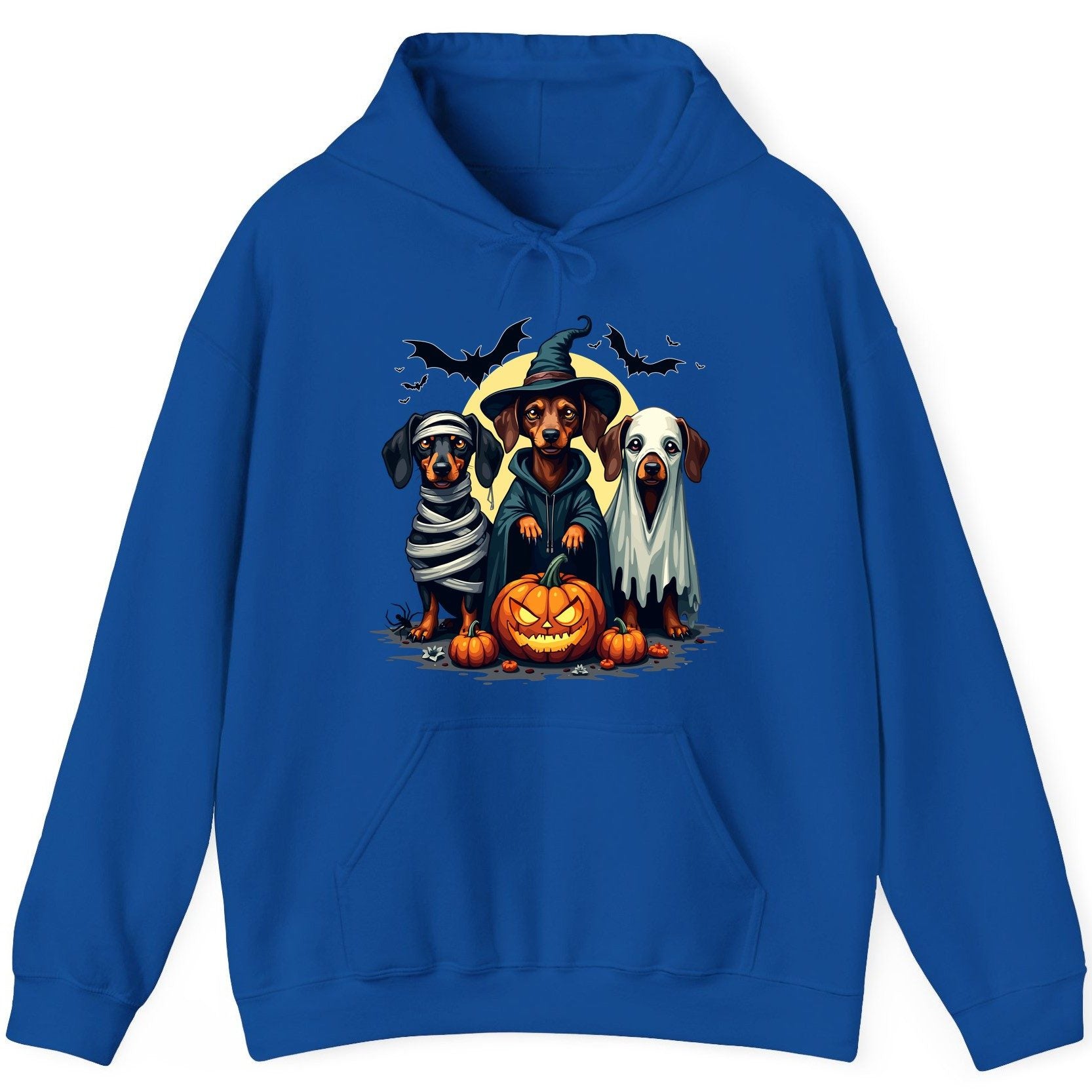 Dachshund Halloween Costumes dachshunds Hoodie Royal product mockup