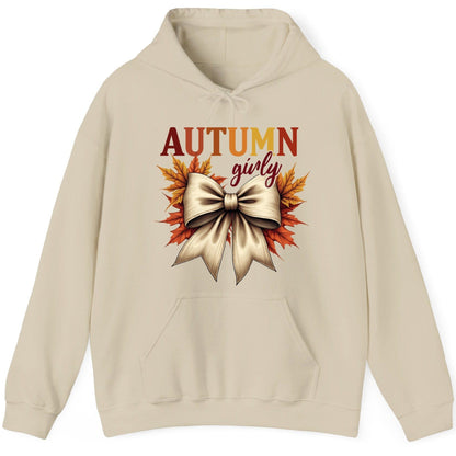 Autumn Girly autumn Hoodie Sand product mockup