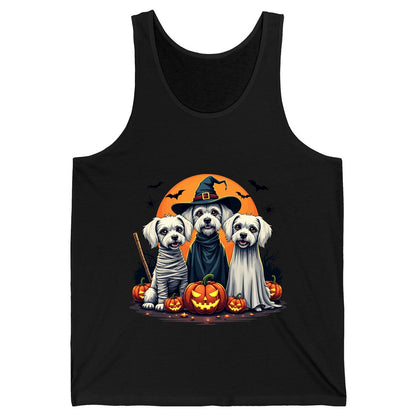 Halloween Dogs Costumes Halloween dogs Tank Top Black product mockup