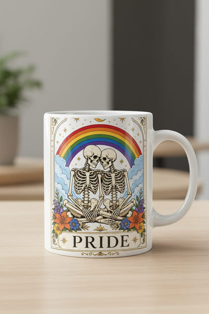 Pride Lgbtq White Mug - product mockup - White