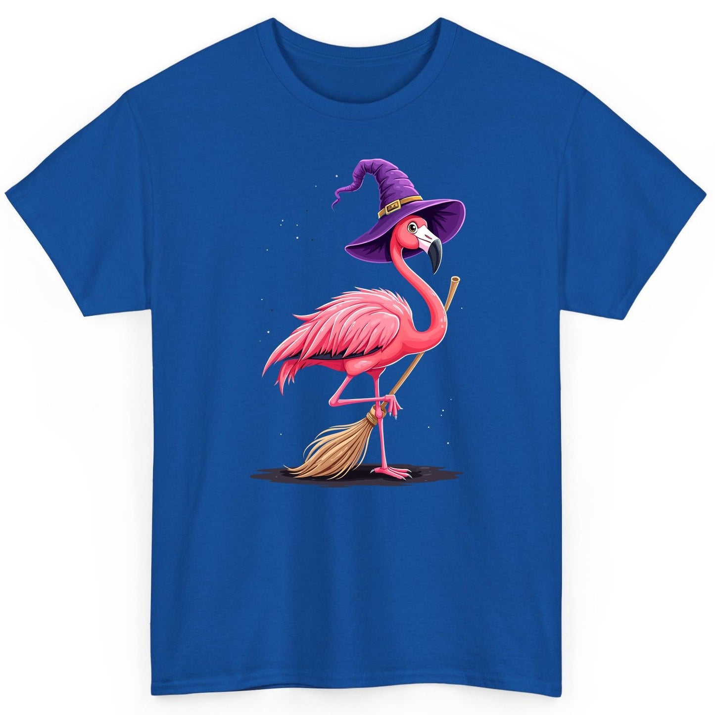 Witch Flamingo flamingo T-Shirt Royal product mockup