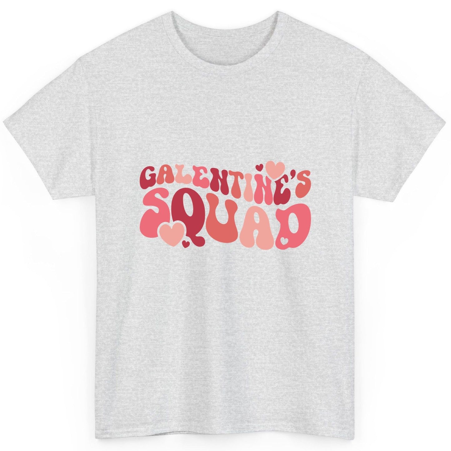 Galentine's Squad galentine's day T-Shirt Ash product mockup