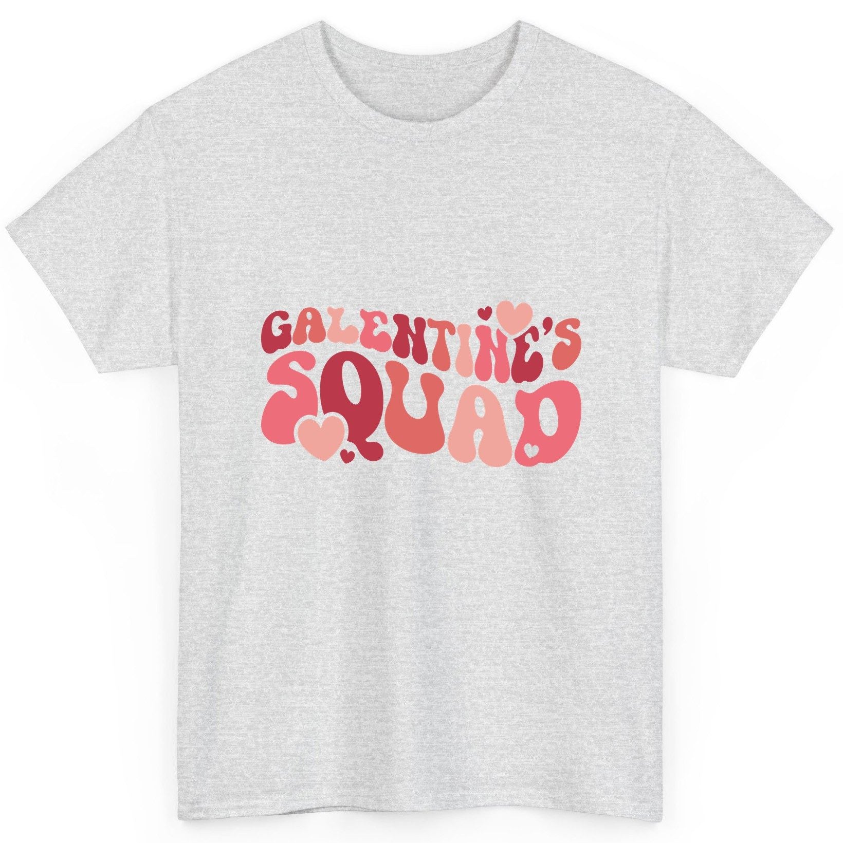 Galentine's Squad galentine's day T-Shirt Ash product mockup