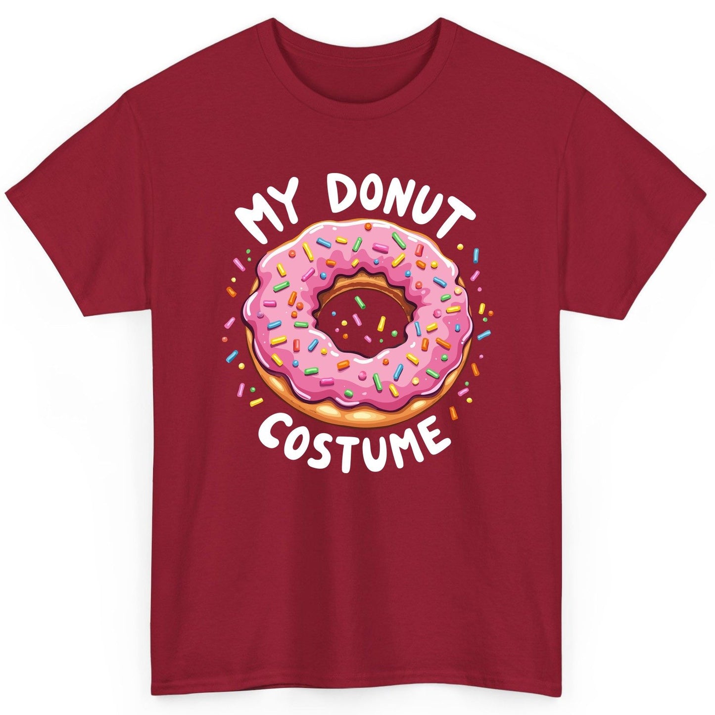 My Donut Costume donut T-Shirt Cardinal Red product mockup
