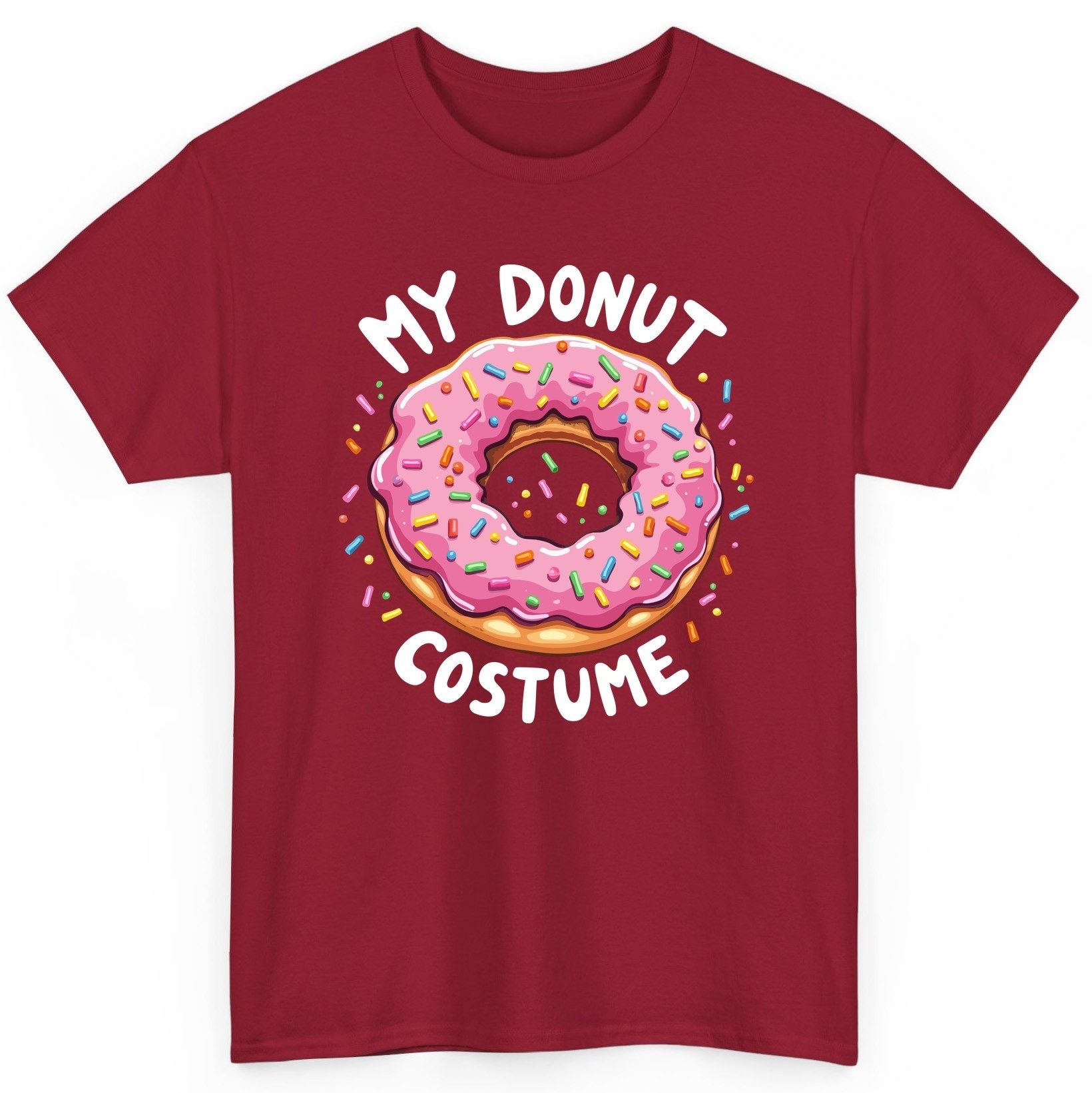 My Donut Costume donut T-Shirt Cardinal Red product mockup
