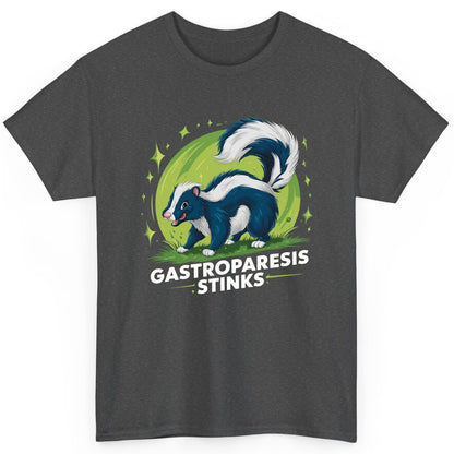 Gastroparesis Stinks gastroparesis awareness T-Shirt Dark Heather product mockup