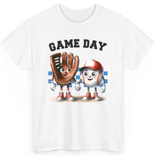 Game Day baseball T-Shirt White product mockup