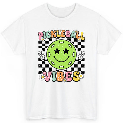 Pickleball Vibes pickleball T-Shirt White product mockup