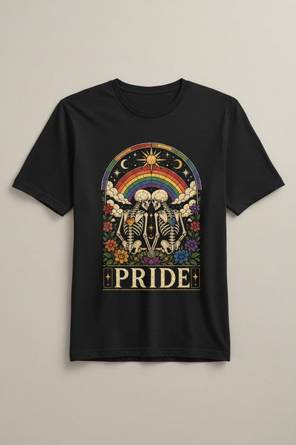 Pride Lgbtq+ T-Shirt - product mockup - Black