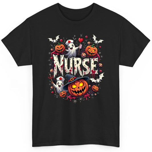 Nurse Halloween nurse T-Shirt Black product mockup