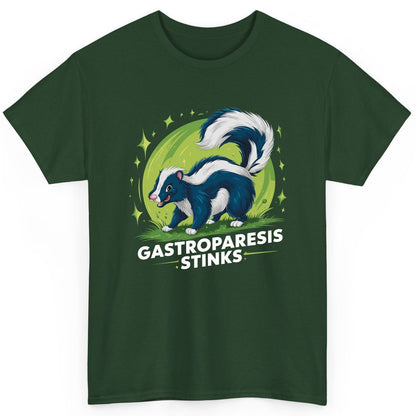 Gastroparesis Stinks gastroparesis awareness T-Shirt Forest Green product mockup