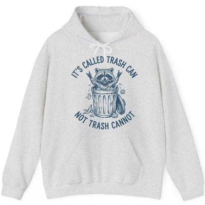 It's Called Trash Can Not Trash Cannot raccoon Hoodie Ash product mockup
