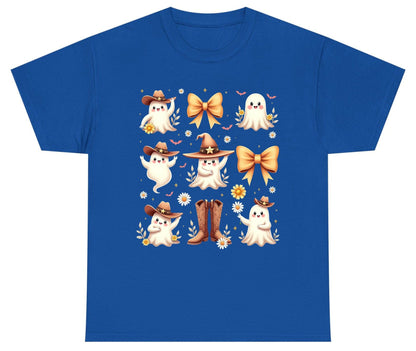 Boo Haw Cute Ghost cute ghost Youth T-Shirt Royal product mockup