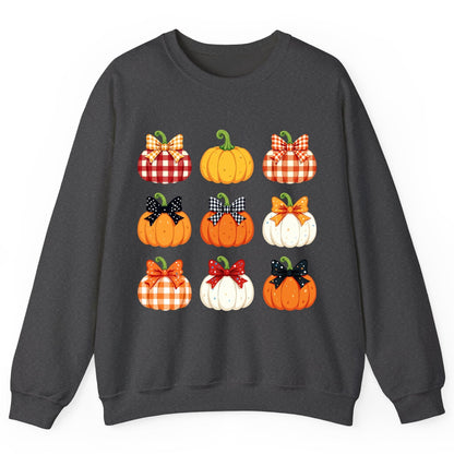 Decorative Fall Pumpkins fall pumpkins Sweatshirt Dark Heather product mockup