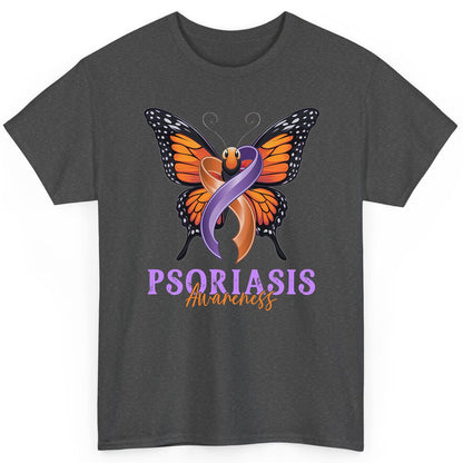 Psoriasis Awareness psoriasis awareness T-Shirt Dark Heather product mockup