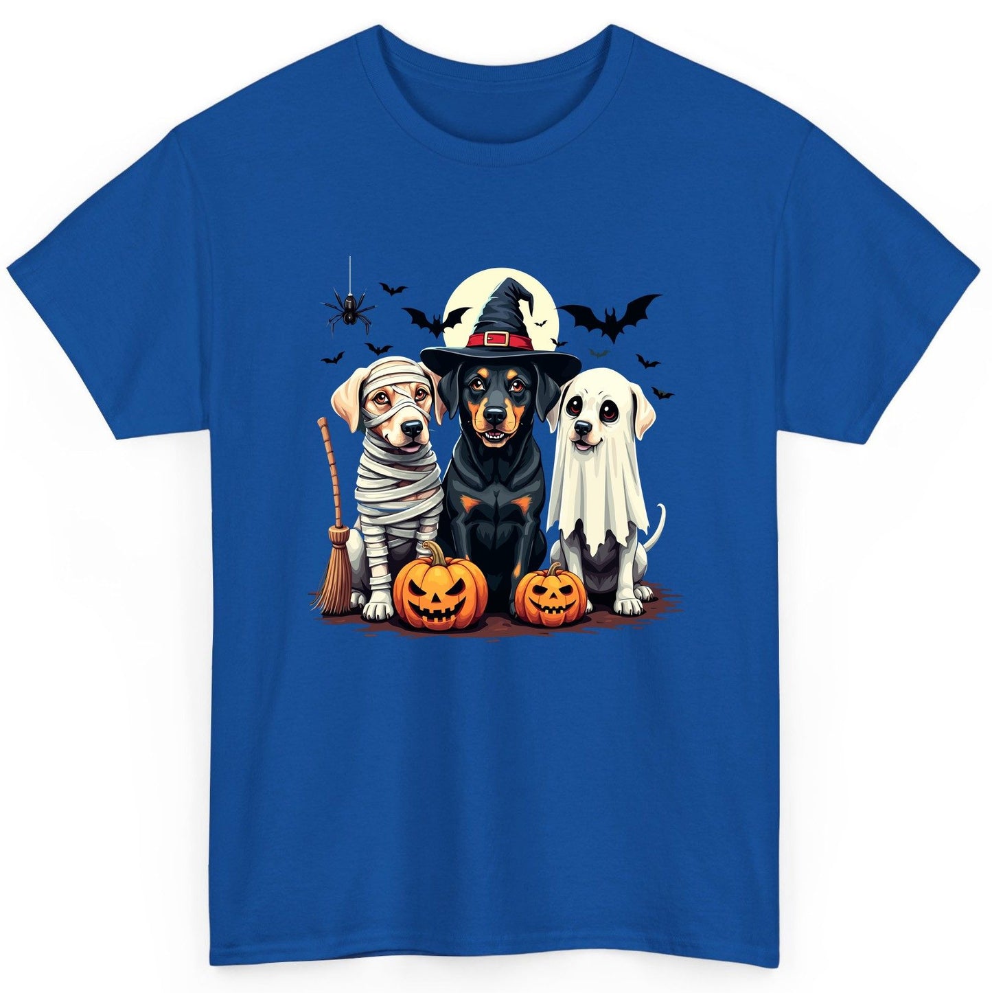Halloween Dogs in Costumes dogs in Halloween costumes T-Shirt Royal product mockup