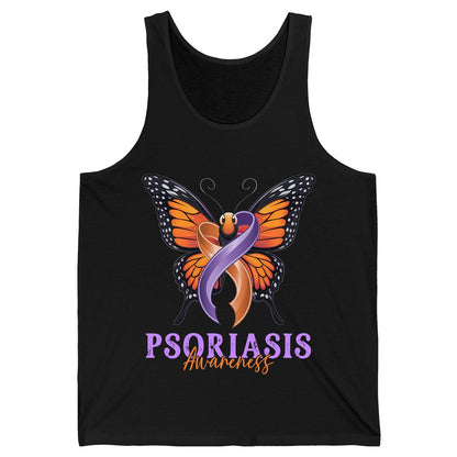 Psoriasis Awareness psoriasis awareness Tank Top Black product mockup