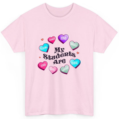 My Students Are teacher appreciation T-Shirt Light Pink product mockup