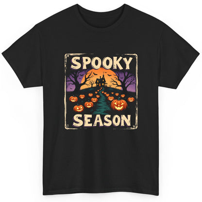 Spooky Season Halloween T-Shirt Black product mockup