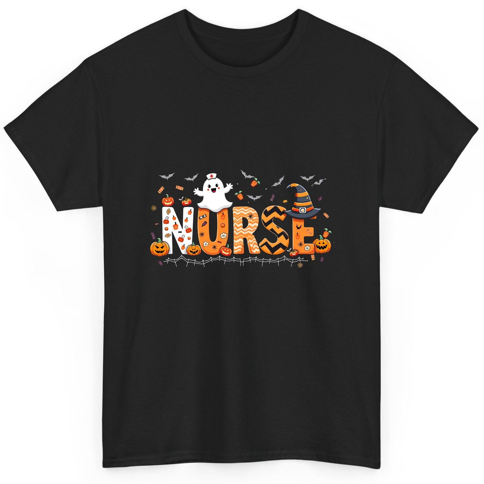 Nurse Halloween T-Shirt Black product mockup