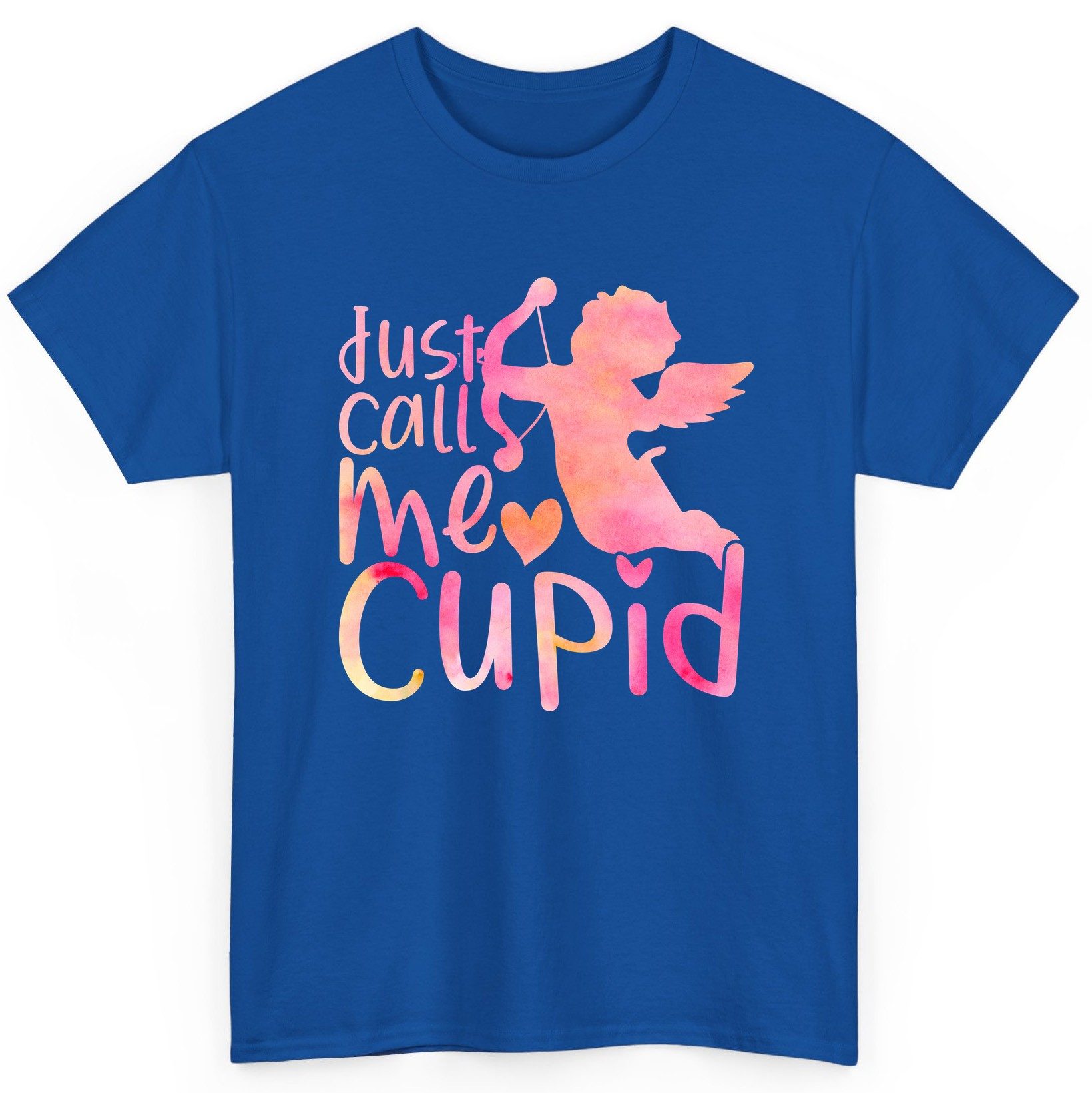 Just Call Me Cupid cupid T-Shirt Royal product mockup